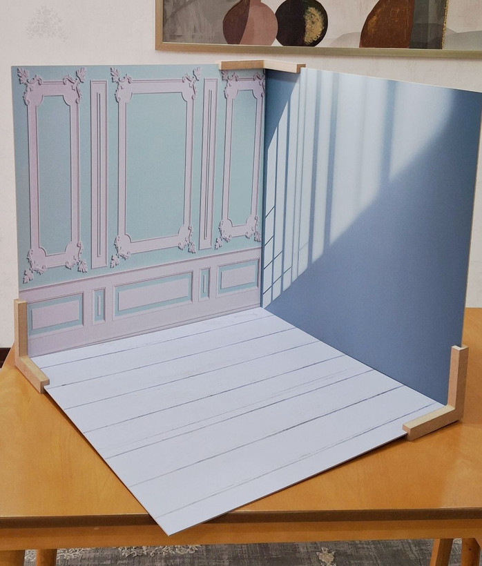 ✨سه عدد بکدراپ همراه سه عدد نبشی اتصال ✔️ ابعاد 60/60 ✨متریال: ام دی اف با ضخامت 3میلی متر ✨قابلیت شستشو :بادستمال مرطوب به خوبی لکه زدایی میشود ✨استفاده در عکاسی محصولات : مانند جواهرات ، لوازم آرایشی،صنایع دستی ، یا هر محصول دیگری.....